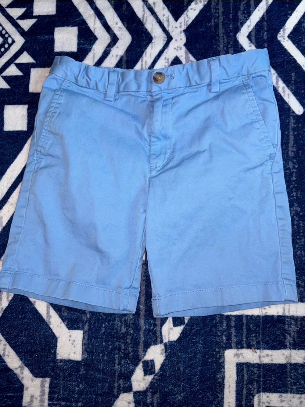 Vineyard Vines Light Blue Kids Cotton Shorts